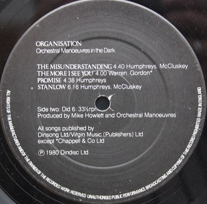 Orchestral Manoeuvres In The Dark - Organisation