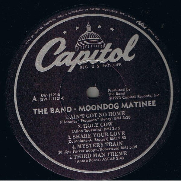 Band - Moondog Matinee