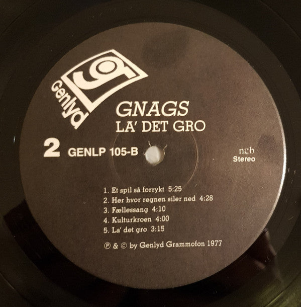 Gnags - La' Det Gro