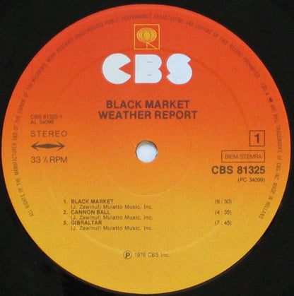 Weather Report - Black Market
