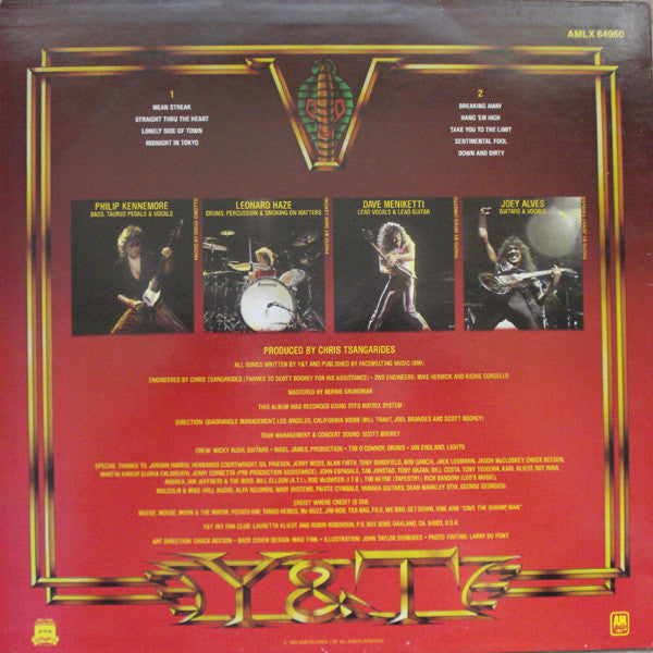 Y&T - Mean Streak