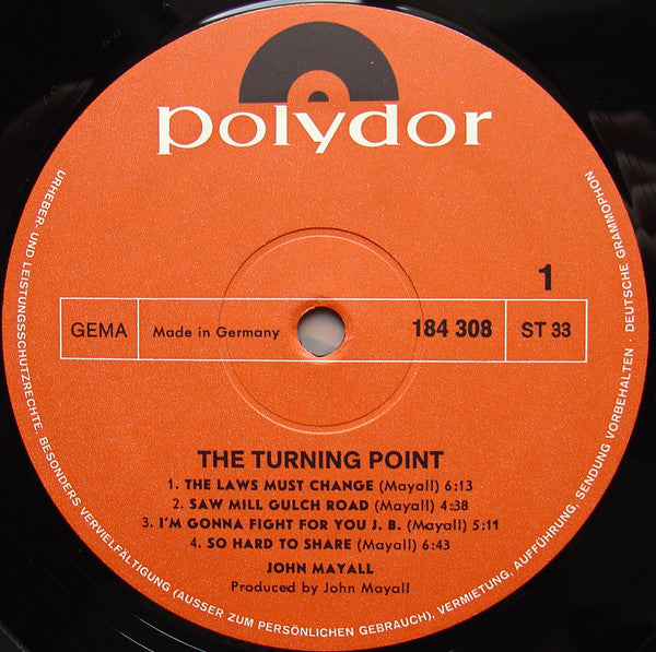 Mayall, John - The Turning Point
