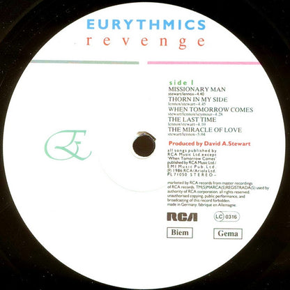 Eurythmics - Revenge