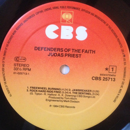 Judas Priest - Defenders Of The Faith