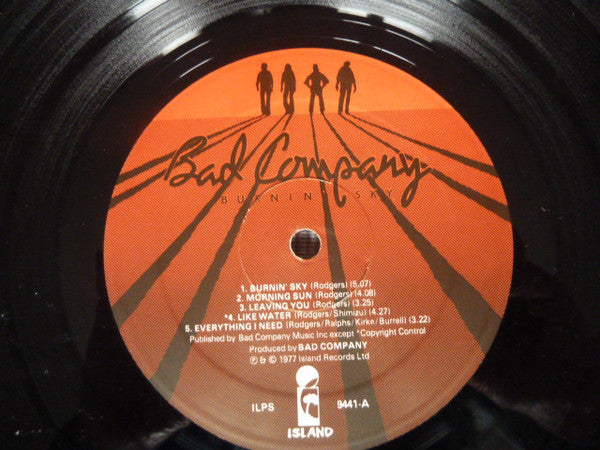 Bad Company - Burnin' Sky