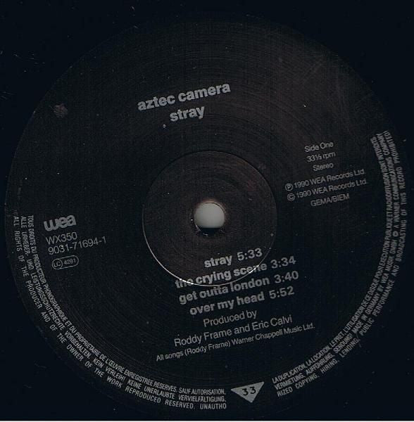 Aztec Camera ‎– Stray