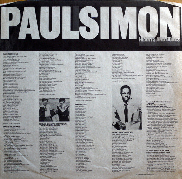Simon, Paul - Hearts And Bones