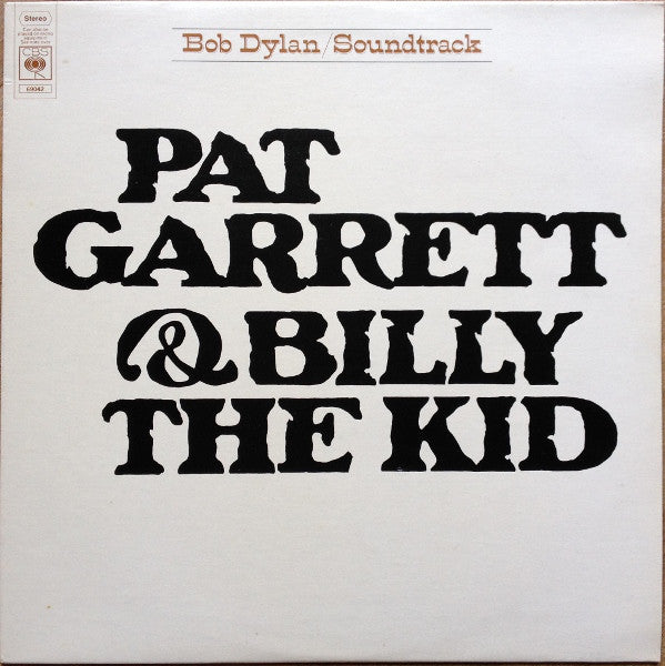 Dylan, Bob - Pat Garrett & Billy The Kid - RecordPusher  