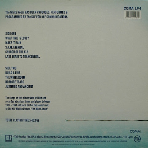 The KLF ‎– The White Room