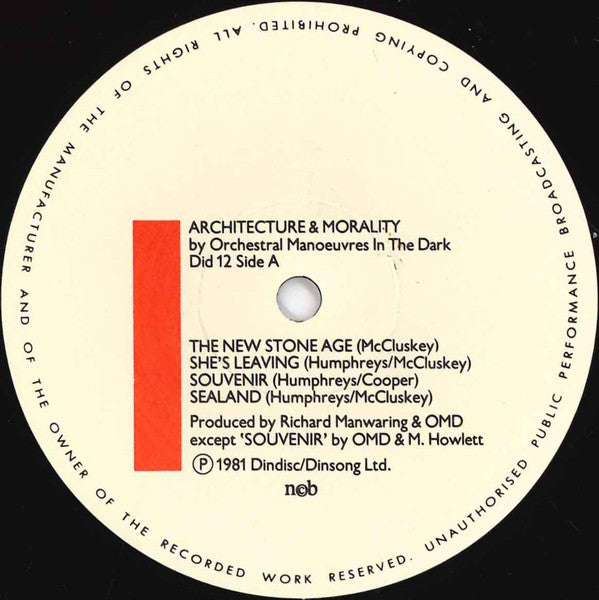 Orchestral Manoeuvres In The Dark - Architecture & Morality