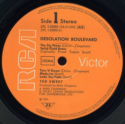 Sweet - Desolation Boulevard