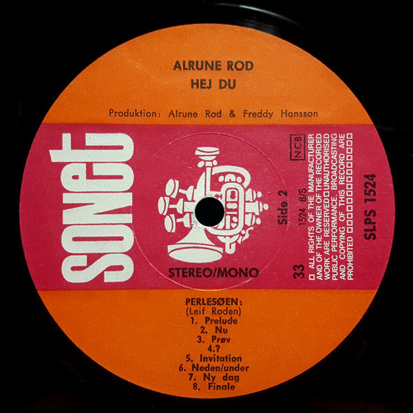 Alrune Rod - Hej Du