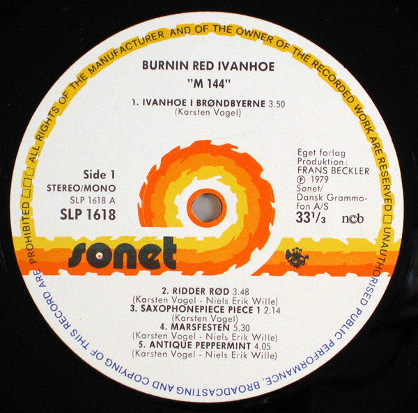 Burnin Red Ivanhoe ‎– M144
