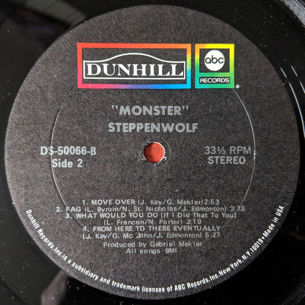Steppenwolf ‎– Monster