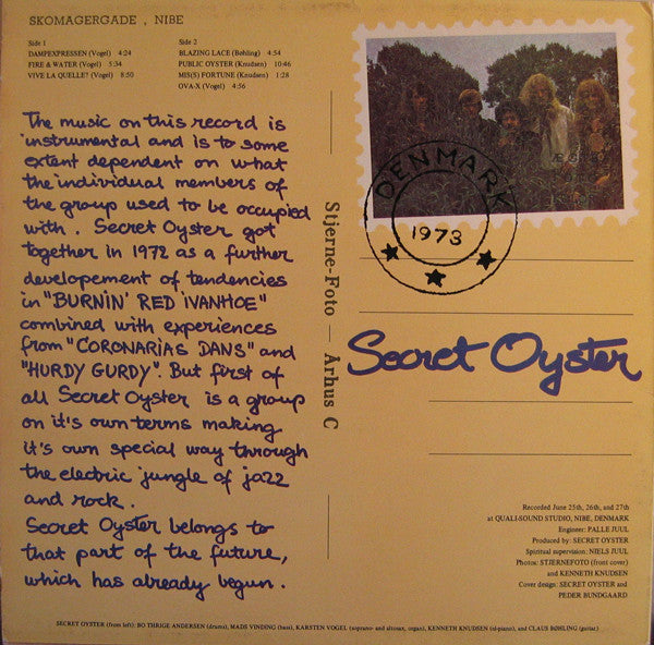 Secret Oyster - Secret Oyster