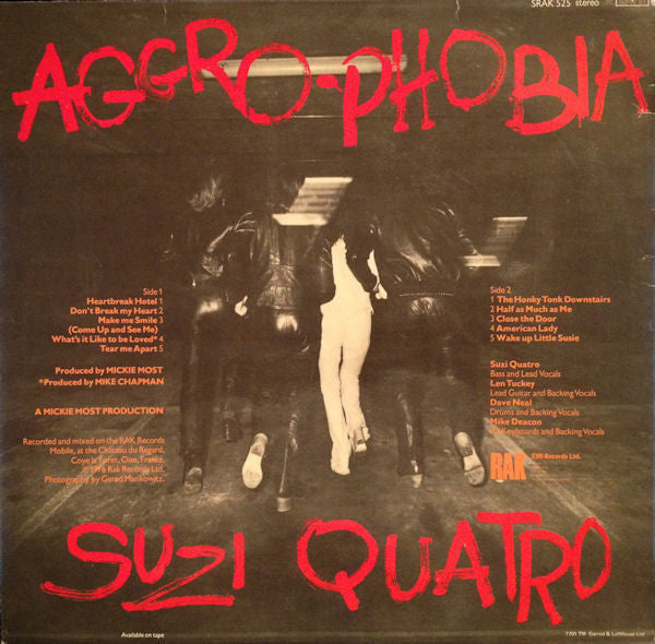 Suzi Quatro - Aggro-Phobia