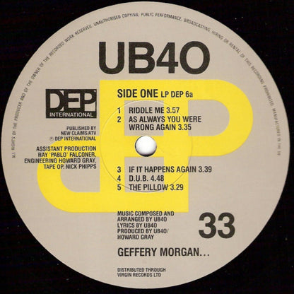 UB40 - Geffery Morgan...