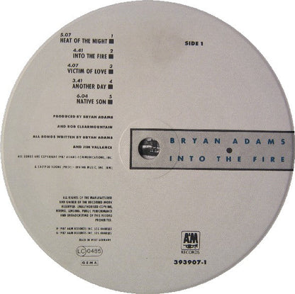 Adams, Bryan - Into The Fire