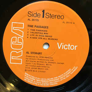 Stewart, Al  ‎– Time Passages