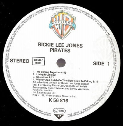Jones, Rickie Lee - Pirates
