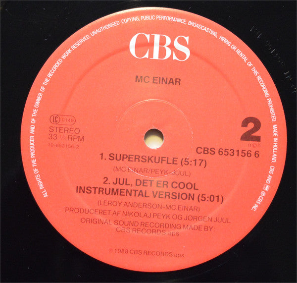 MC Einar ‎– Jul - Det' Cool