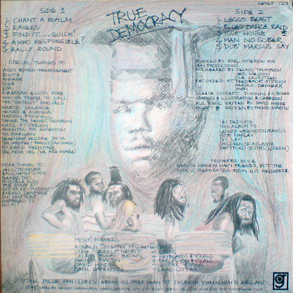 Steel Pulse ‎– True Democracy