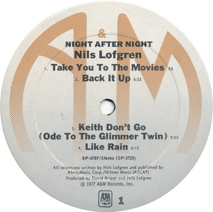Lofgren, Nils - Night After Night