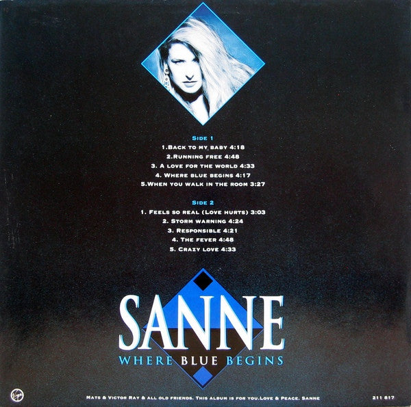 Salomonsen, Sanne  - Where Blue Begins