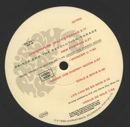 Prince And The Revolution - Parade