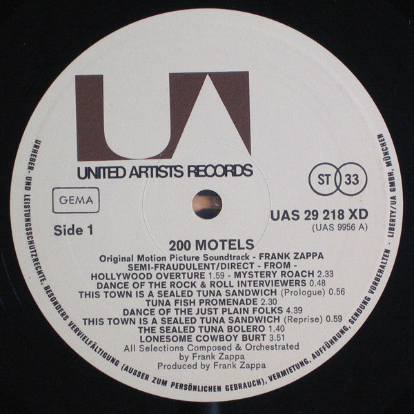 Zappa, Frank - 200 Motels