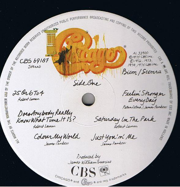 Chicago - IX Chicago's Greatest Hits