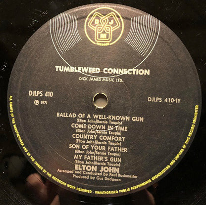 John, Elton - Tumbleweed Connection