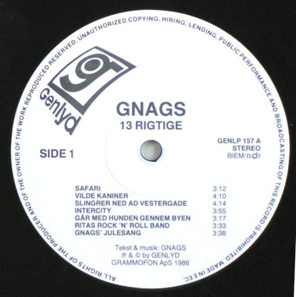 Gnags - 13 Rigtige