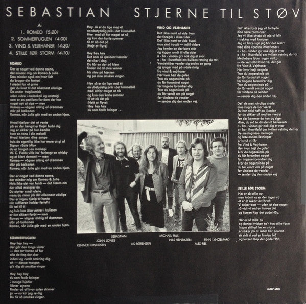 Sebastian - Stjerne Til Støv