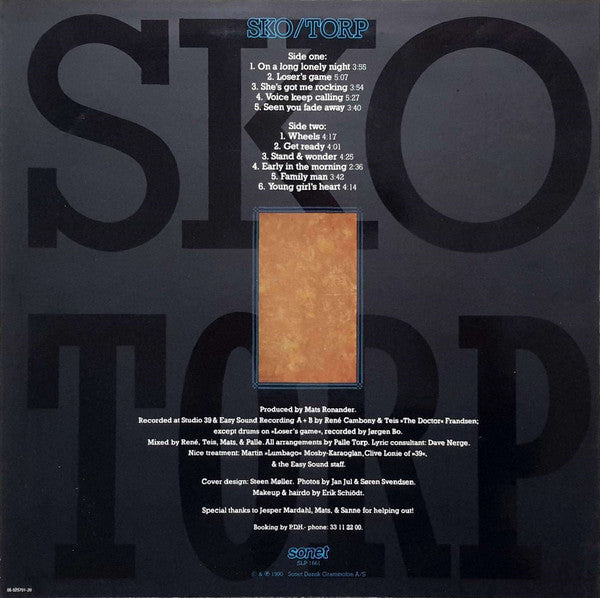 Sko/Torp ‎– On A Long Lonely Night