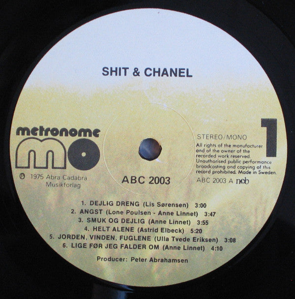 Shit & Chanel ‎– Shit & Chanel