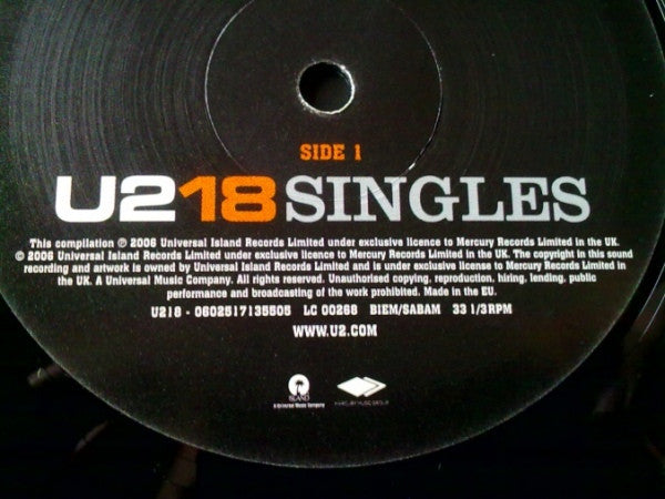 U2 - U218 Singles