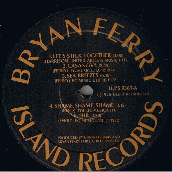 Ferry, Bryan - Let's Stick Together