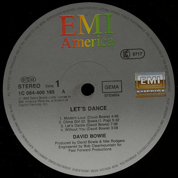 Bowie, David - Let's Dance