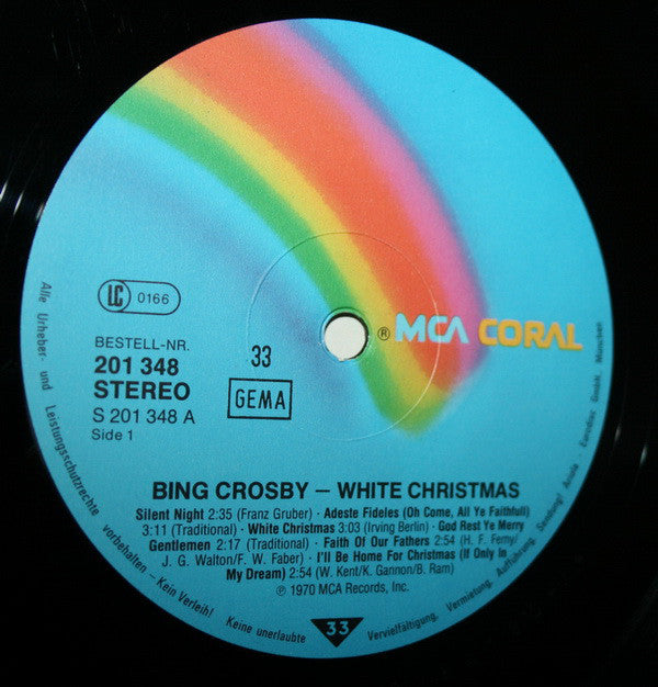 Crosby, Bing  ‎– White Christmas