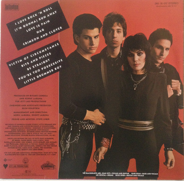 Jett, Joan & The Blackhearts - I Love Rock n Roll