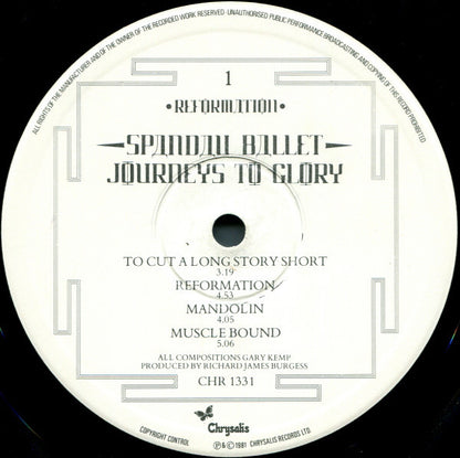 Spandau Ballet ‎– Journeys To Glory