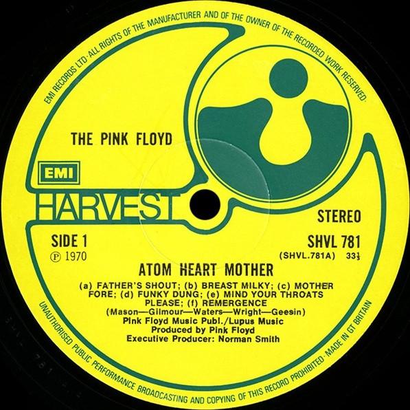 Pink Floyd ‎– Atom Heart Mother