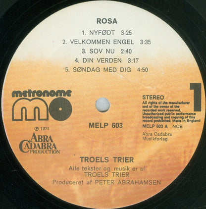 Trier, Troels  ‎– Rosa