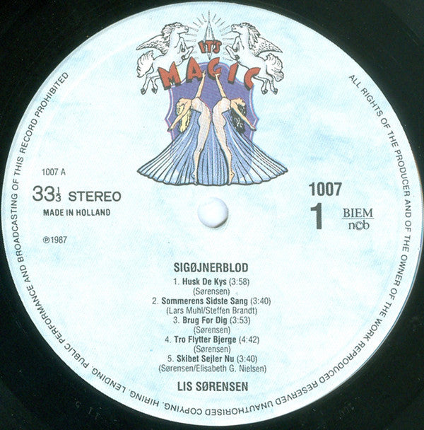 Sørensen, Lis ‎– Sigøjnerblod