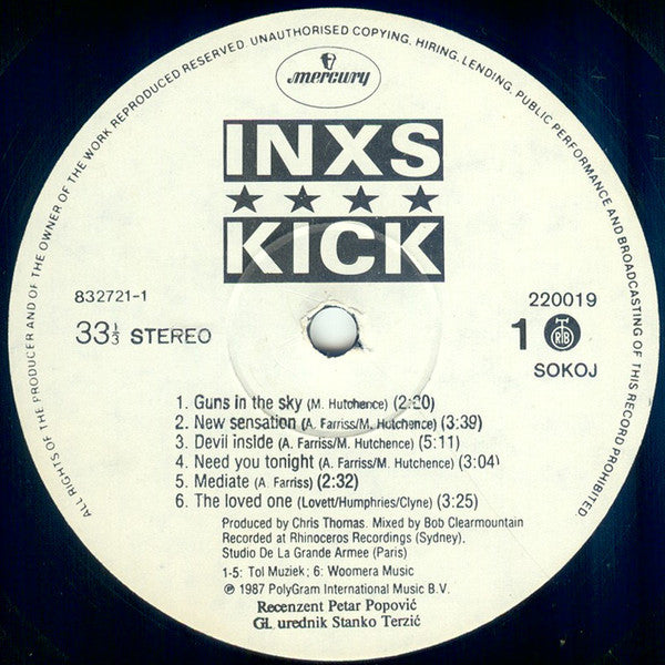 INXS - Kick