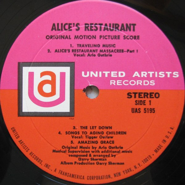 Alice's Restaurant - OST