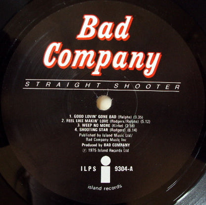 Bad Company - Straight Shooter