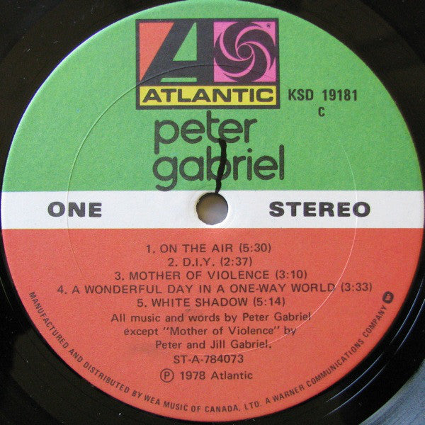 Gabriel, Peter - Peter Gabriel (Second Album)