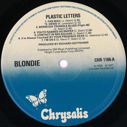 Blondie - Plastic Letters